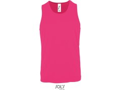 SOL´S Sporty TT Men Pánské sportovní tílko 25.2073 neon pink