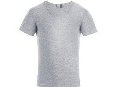 Promodoro 3082 Pánské tričko "Slim Fit" s&nbsp;výstřihem do V 40.3082 sports grey
