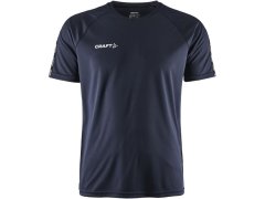 Craft Teamwear Squad Go Contrast Jersey M Pánské kontrastní sportovní tričko 82.2725 navy
