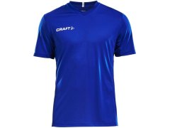 Craft Teamwear Squad Go Jersey Solid M Pánské sportovní tričko s výstřihem do V 82.5560 club cobolt