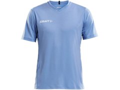 Craft Teamwear Squad Go Jersey Solid M Pánské sportovní tričko s výstřihem do V 82.5560 mff blue