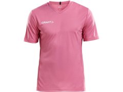 Craft Teamwear Squad Go Jersey Solid M Pánské sportovní tričko s výstřihem do V 82.5560 pop