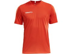 Craft Teamwear Squad Go Jersey Solid M Pánské sportovní tričko s výstřihem do V 82.5560 cocktail