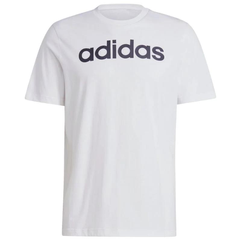 Tričko adidas Essentials Single Jersey s&nbsp;lineárním vyšívaným logem M IC9276 - Pro muže pro muže trička, tílka, košile
