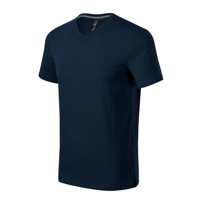 Malfini Action Tričko s výstřihem do V M MLI-70002 navy blue pánské