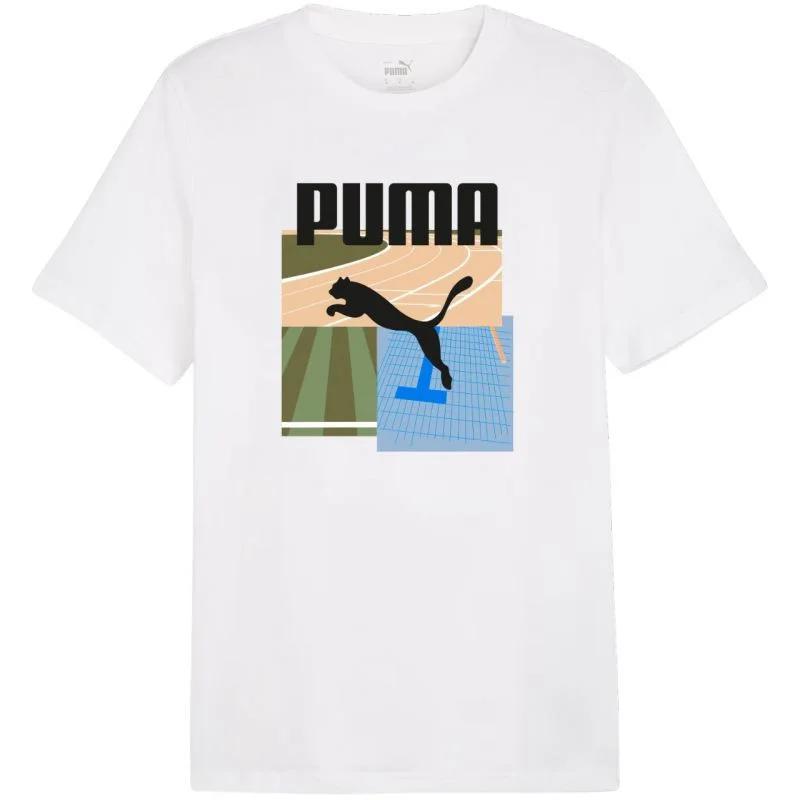 Puma Graphics Summer Sports Tee II M 627909 02 pánské tričko