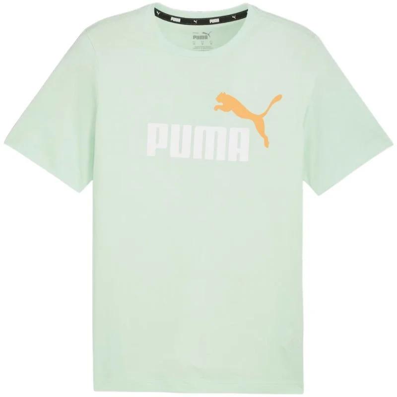 Puma ESS+ 2 Col Logo T-Shirt M 586759 88 pánské - Pro muže pro muže trička, tílka, košile