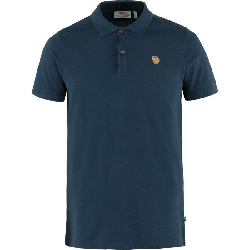 Pánská sportovní polokošile Fjällräven Övik Polo Shirt M navy blue (F81511-560) - Pro muže pro muže trička, tílka, košile