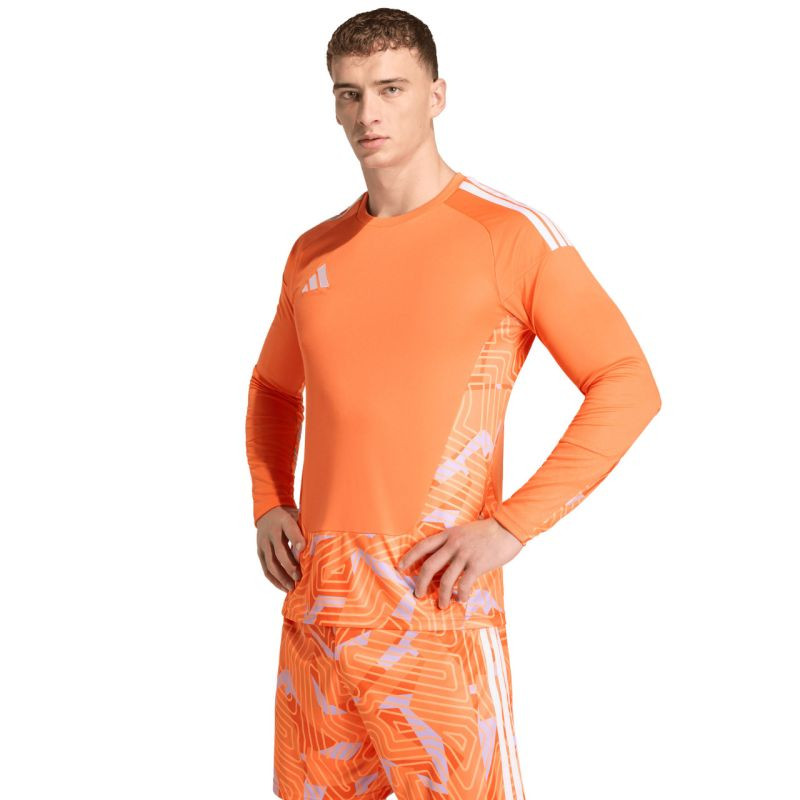 Pánský soutěžní brankářský dres adidas Tiro 26 s dlouhým rukávem orange KB5248 pánské