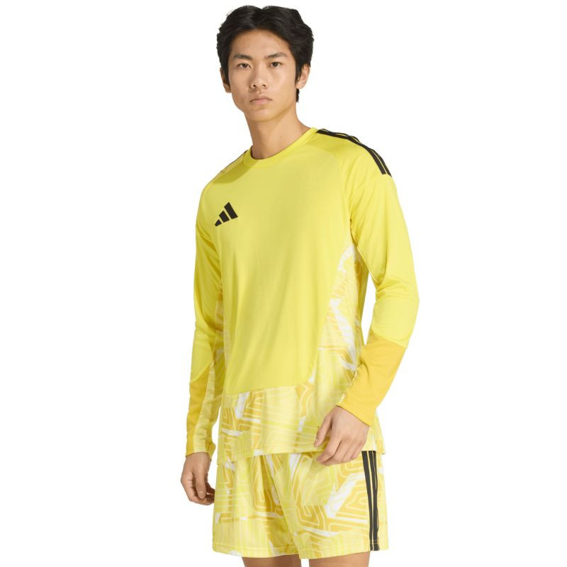 Pánský soutěžní brankářský dres adidas Tiro 26 s&nbsp;dlouhým rukávem žlutý KB5250 pánské - Pro muže pro muže trička, tílka, košile