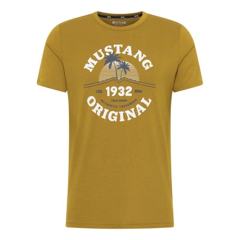 Tričko Mustang Alex C Print M 1012520 6370 - Pro muže pro muže trička, tílka, košile