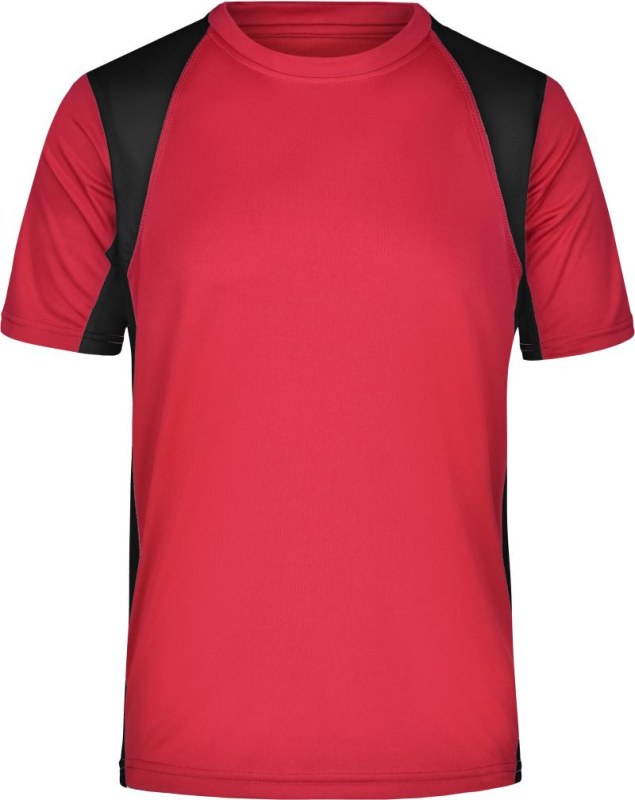 Daiber JN 306 Pánské běžecké tričko 02.0306 red/black