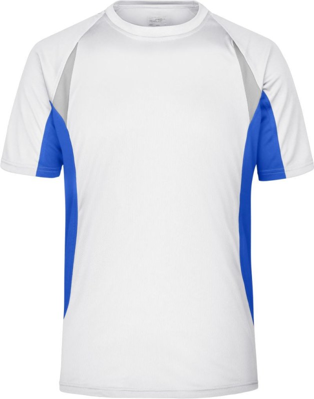 Daiber JN 391 Pánské běžecké tričko 02.0391 white/royal