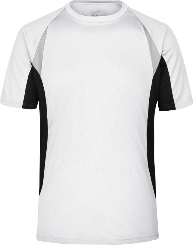 Daiber JN 391 Pánské běžecké tričko 02.0391 white/black