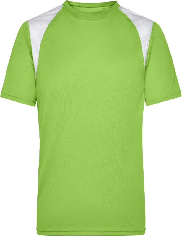 Daiber JN 397 Pánské běžecké tričko 02.0397 lime green/white