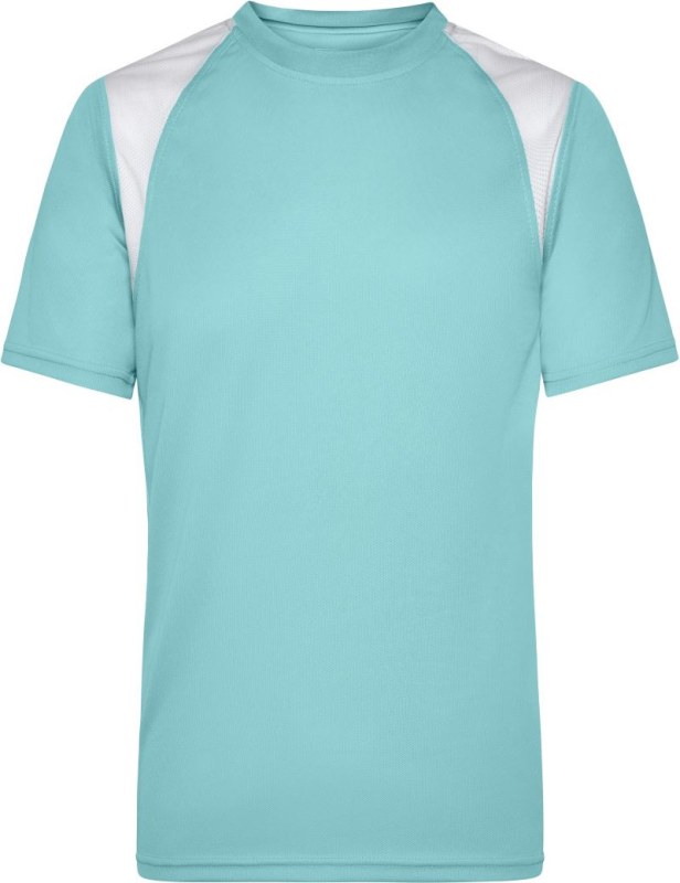 Daiber JN 397 Pánské běžecké tričko 02.0397 mint/white - Pro muže pro muže trička, tílka, košile