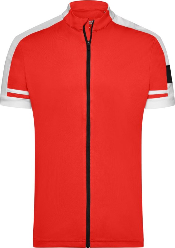 Daiber JN 454 Pánské cyklistické tričko se zipem 02.0454 red