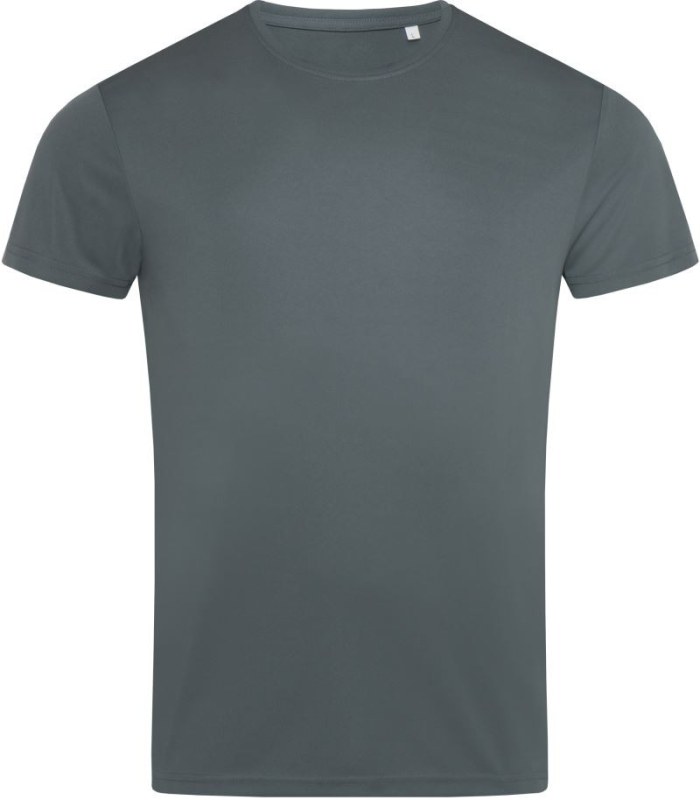 Stedman Sports-T Men Pánské sportovní tričko Interlock 05.8000 granite grey