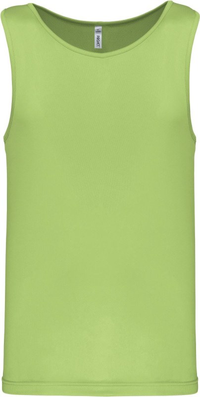 Kariban ProAct PA 441 Pánské sportovní tílko 20.P441 lime