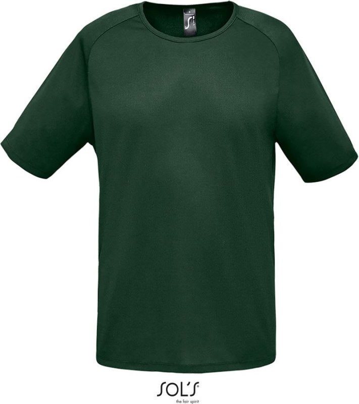 SOL´S Sporty Pánské raglánové sportovní tričko 25.1939 forest green
