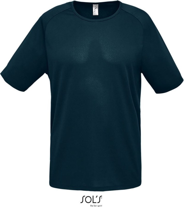 SOL´S Sporty Pánské raglánové sportovní tričko 25.1939 petroleum blue