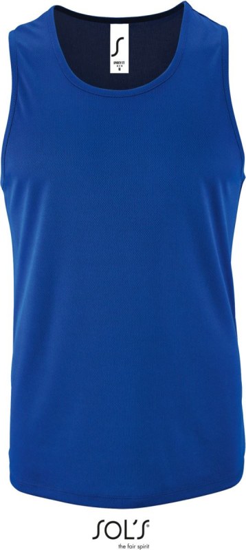 SOL´S Sporty TT Men Pánské sportovní tílko 25.2073 royal blue - Pro muže pro muže trička, tílka, košile