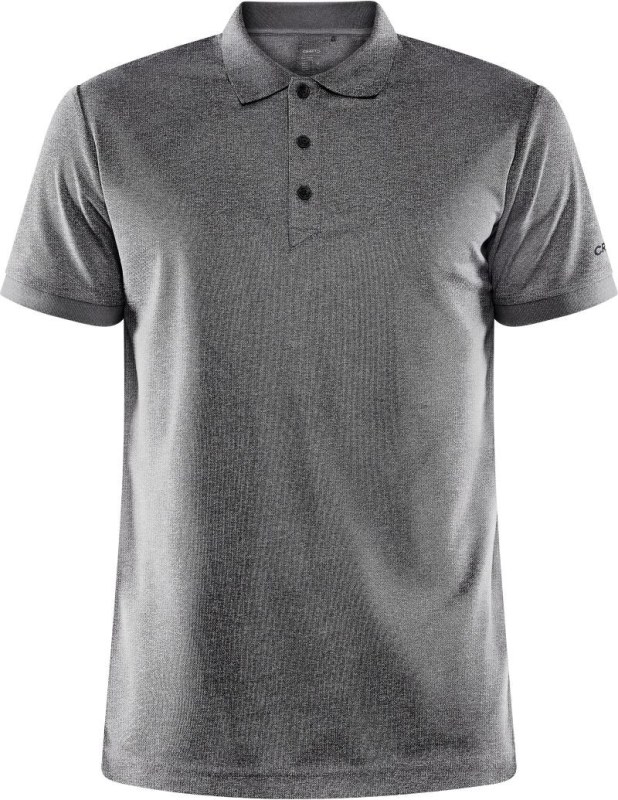 Craft Corporate CORE Unify Polo Shirt M Pánské sportovní polo 81.9138 dark grey melange - Pro muže pro muže trička, tílka, košile