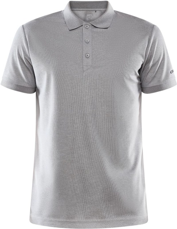 Craft Corporate CORE Unify Polo Shirt M Pánské sportovní polo 81.9138 grey melange - Pro muže pro muže trička, tílka, košile