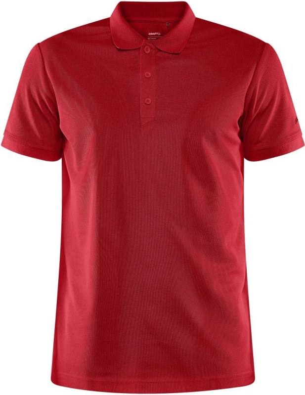 Craft Corporate CORE Unify Polo Shirt M Pánské sportovní polo 81.9138 bright red - Pro muže pro muže trička, tílka, košile