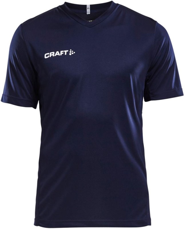 Craft Teamwear Squad Go Jersey Solid M Pánské sportovní tričko s&nbsp;výstřihem do V 82.5560 navy - Pro muže pro muže trička, tílka, košile