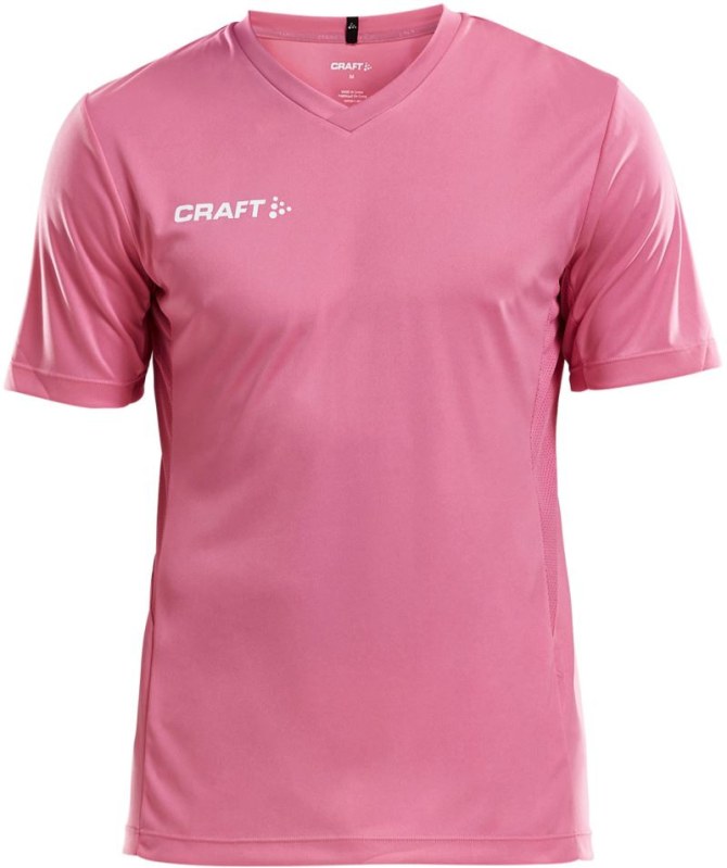 Craft Teamwear Squad Go Jersey Solid M Pánské sportovní tričko s&nbsp;výstřihem do V 82.5560 pop - Pro muže pro muže trička, tílka, košile