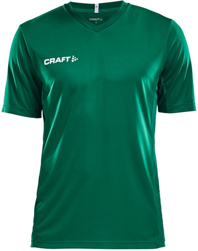 Craft Teamwear Squad Go Jersey Solid M Pánské sportovní tričko s&nbsp;výstřihem do V 82.5560 team green - Pro muže pro muže trička, tílka, košile