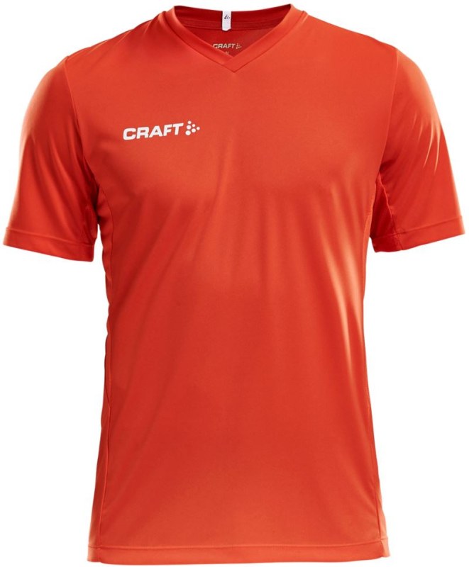Craft Teamwear Squad Go Jersey Solid M Pánské sportovní tričko s&nbsp;výstřihem do V 82.5560 cocktail - Pro muže pro muže trička, tílka, košile