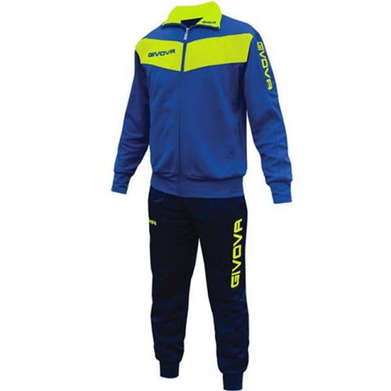 Tuta Visa Fluo unisex tepláky TR018F 0219 - Givova - Pro muže soupravy