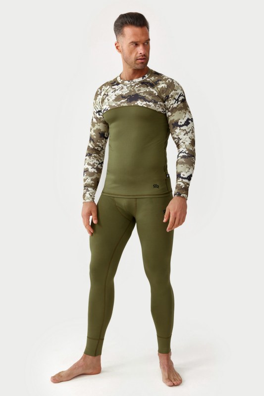 Termoprádlo Rough Radical Arktic Khaki - Pro muže soupravy