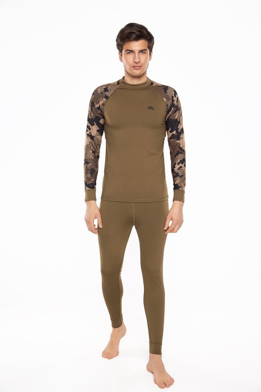 Termo prádlo Rough Radical Shooter Khaki/Camo - Pro muže soupravy