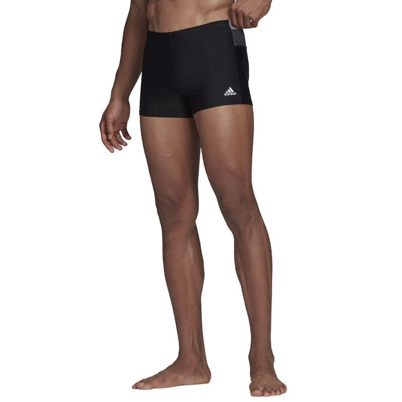 Plavky adidas Block Boxer M HA0328 - Pro muže spodní prádlo a plavky
