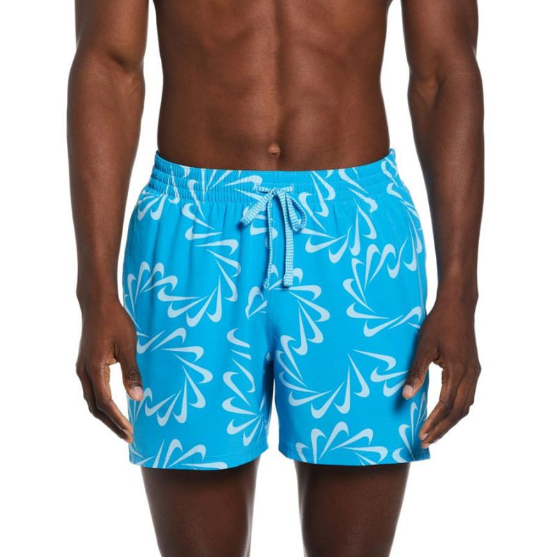Pánské plavecké šortky Swoosh Line 5" M NESSD509 480 - Nike - Pro muže spodní prádlo a plavky