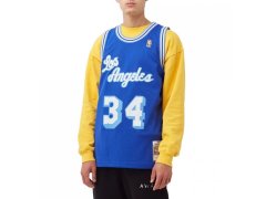 Mitchell & Ness Pánské tričko NBA Los Angeles Lakers Shaquille O´Neal s potiskem M SMJYAC18013-LALROYA96SON