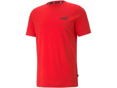 Pánské tričko Puma ESS Small Logo Tee červené 586668 11 pánské