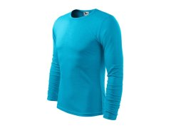 Malfini Fit-T LS M MLI-11944 tyrkysové tričko