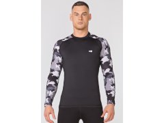 Tričko Rough Radical Furious Army Ls Black/Camo