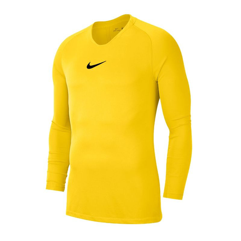 Pánské termo tričko AV2609-719 Žlutá - Nike - Pro muže trička, tílka, košile