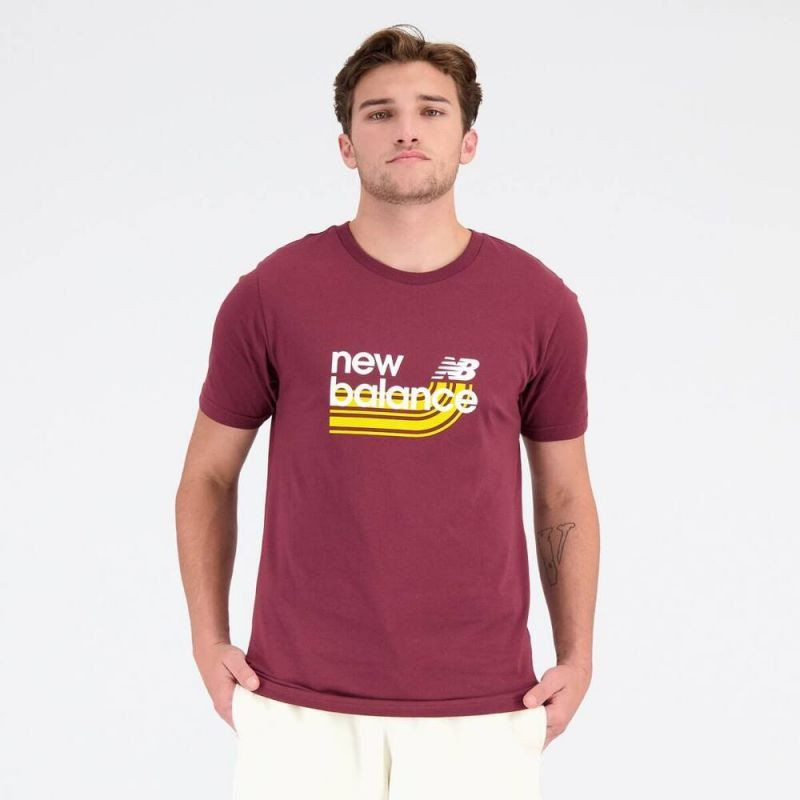 Tričko New Balance Sport Core Graphic Cotton BG M MT31908BG - Pro muže trička, tílka, košile