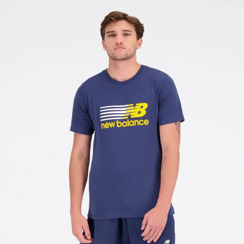 Tričko New Balance Top Nb Sport Core Plus Graphic NNY M MT23904NNY - Pro muže trička, tílka, košile