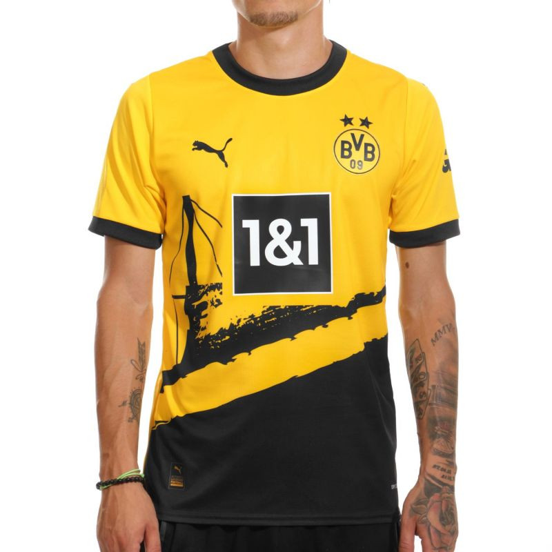 Puma Borussia Dortmund Home Replica M 770604 01 tričko - Pro muže trička, tílka, košile