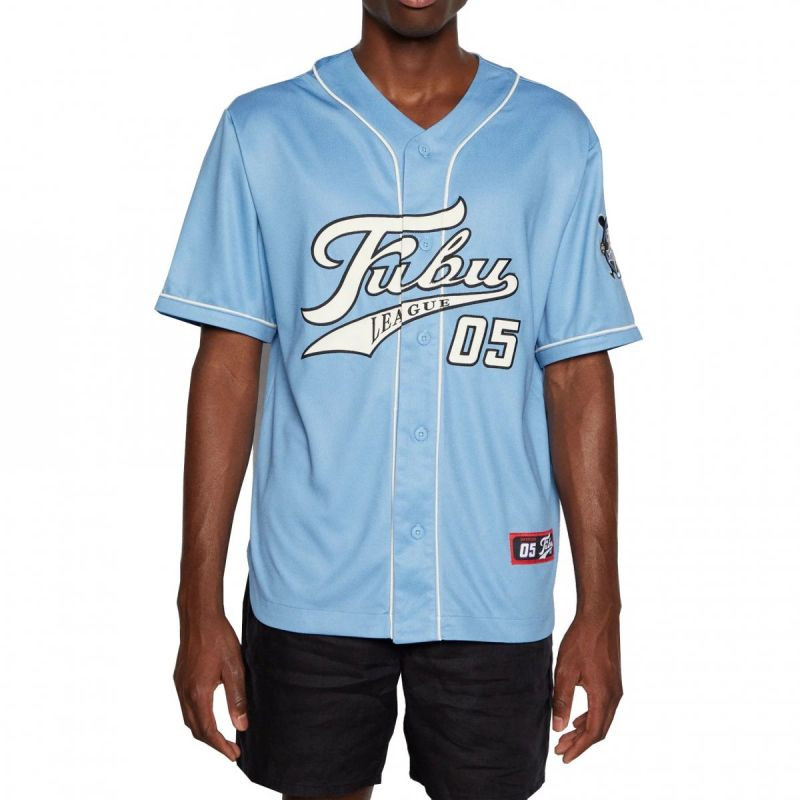 Baseballové tričko Fubu Varsity M 6035670 - Pro muže trička, tílka, košile