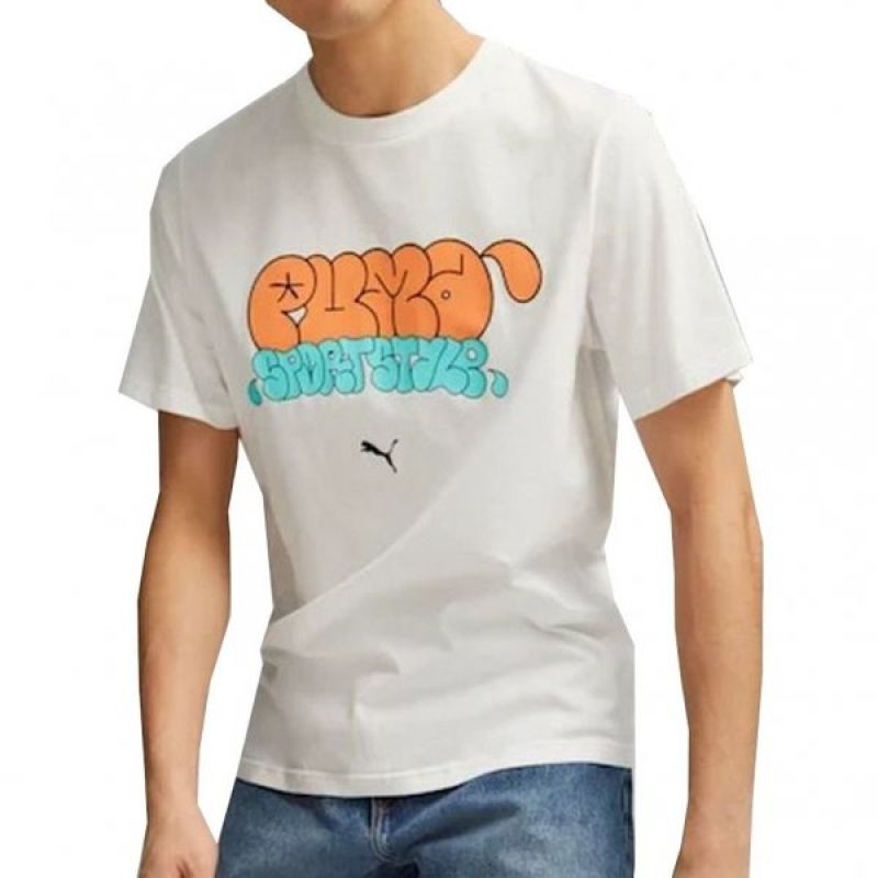Puma Graffiti Tee M 622513 02 tričko - Pro muže trička, tílka, košile