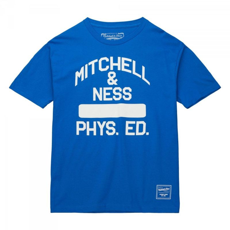 Značkové tričko Mitchell & Ness Phys Ed M BMTR5545-MNNYYPPPROYA - Pro muže trička, tílka, košile