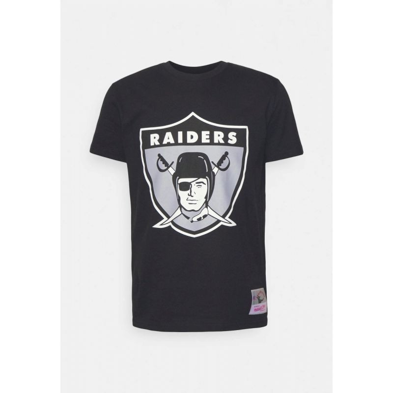 Mitchell & Ness NFL Oakland Raiders Týmové tričko s logem BMTRINTL1270-ORABLCK - Pro muže trička, tílka, košile